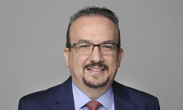 Dr. Eroglu dean on engineering headshot